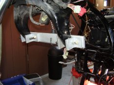 Remote coolant tank solution for half naked mod - Done. Cheap and